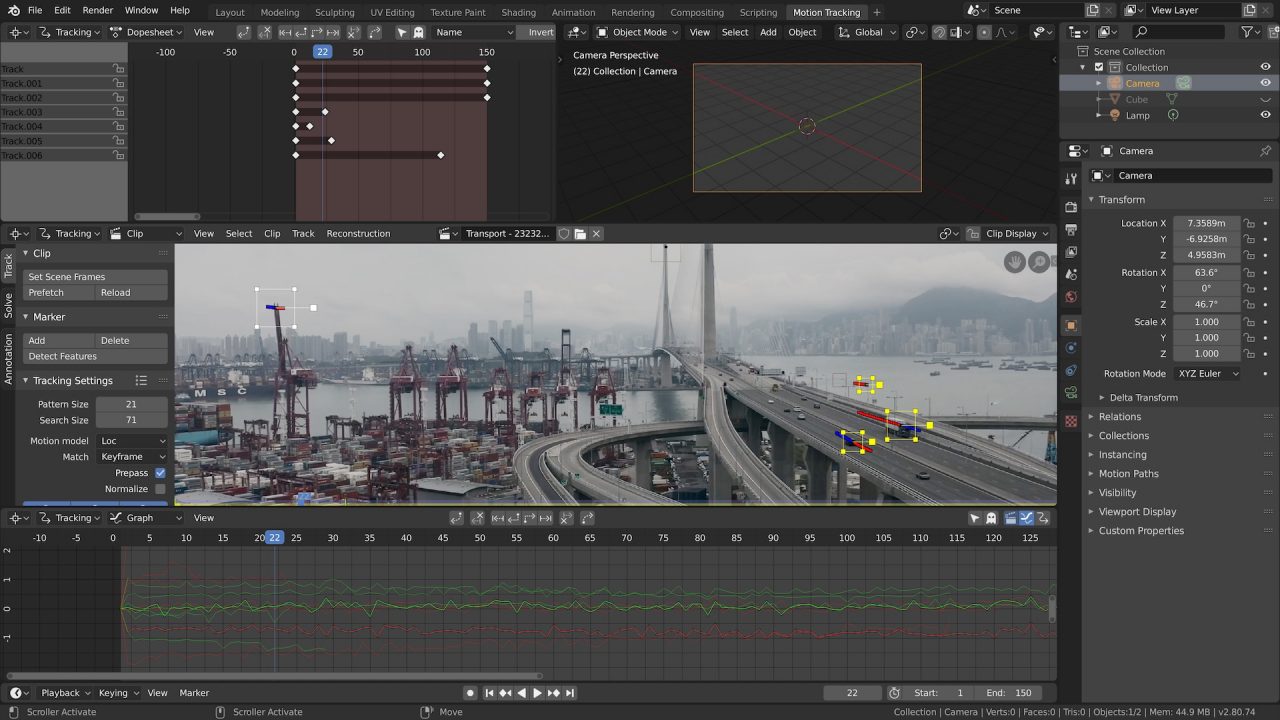 VFX and Tracking - Download Blender